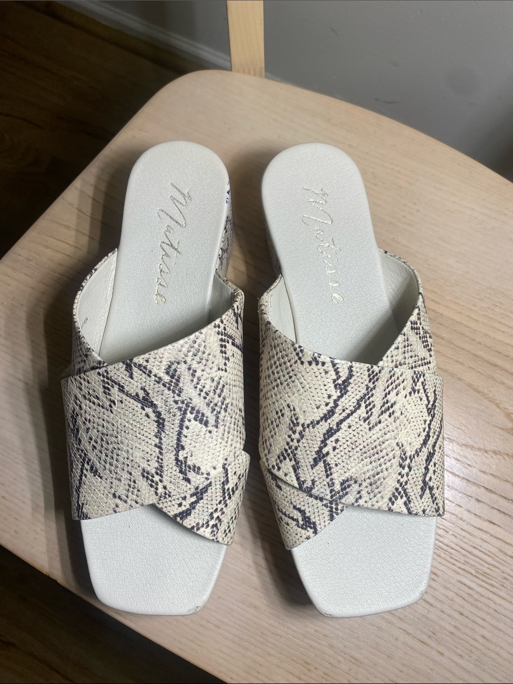 Matisse Frida Wedge Snake Print Platform Sandals – Women’s 9M